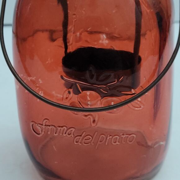 Red Mason Jar Lantern - Picture 8 of 12